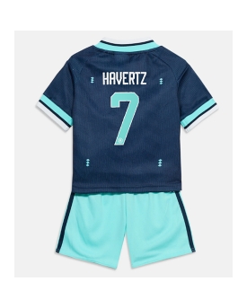 Billige Fotballdrakt Tyskland Kai Havertz #7 Replika Bortedraktsett Barn VM 2026 Kortermet (med bukser)